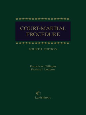 cover image of Court-Martial Procedure